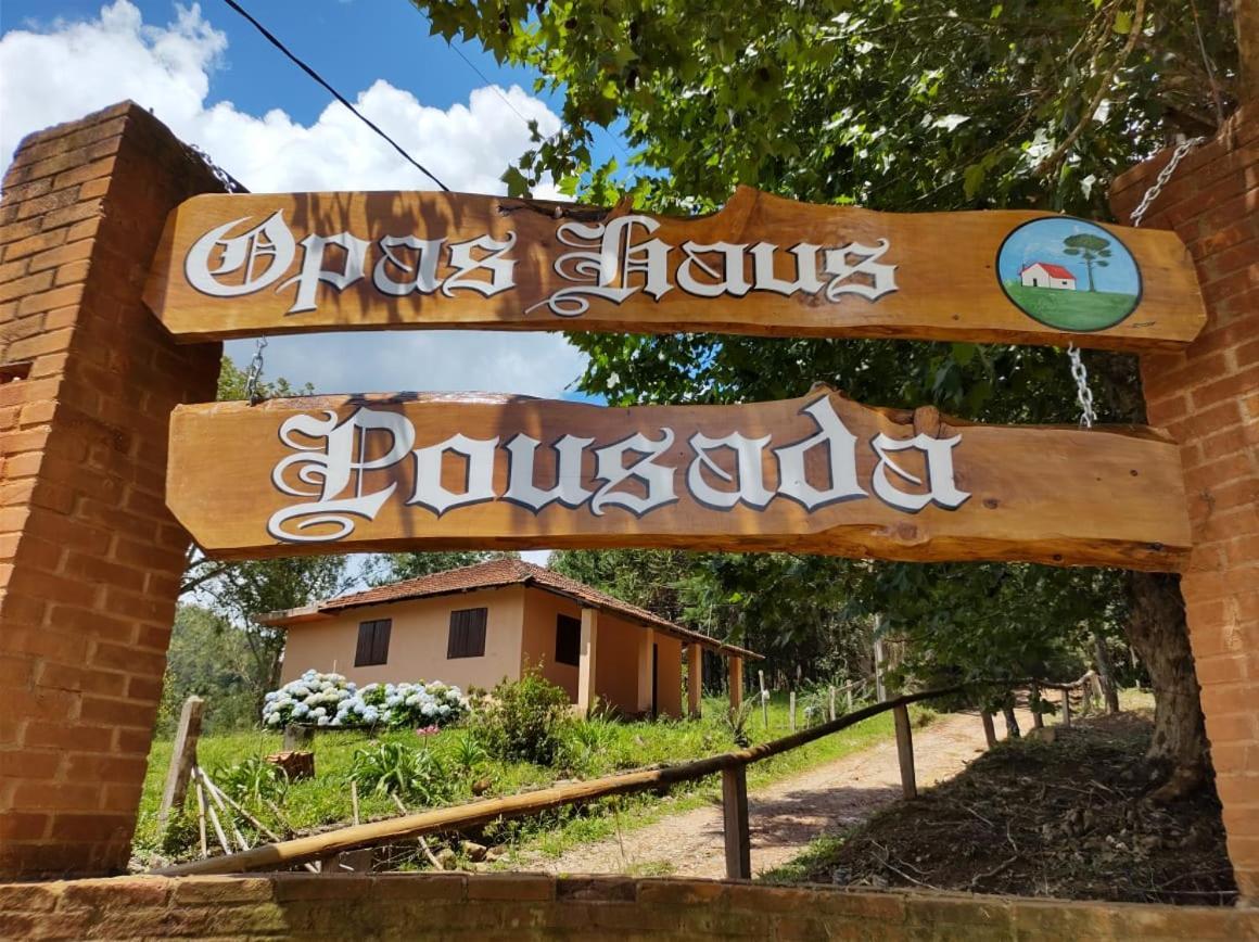 Pousada Opas Haus Camanducaia Exterior foto